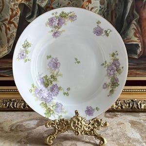 Limoges Antique Plates, Limoges Plates, Porcelain France, Antique Porcelain, Limoges, Leon Sazerat and Blondeau