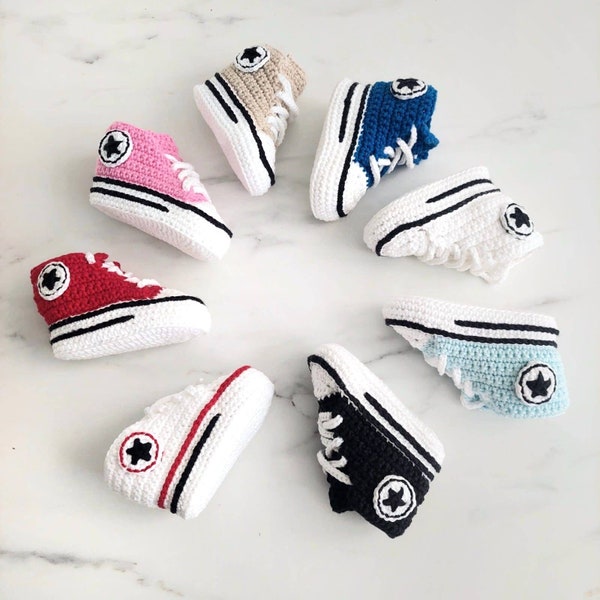 knitted nike baby shoes