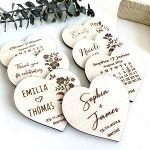 Wedding Favor Magnet For Guests, Bridal Shower Favors, Thank You Favors, Wedding Party Favors, Wedding Souvenir, Wedding Keepsake