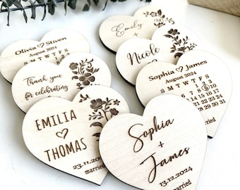 Wedding Favor Magnet For Guests, Bridal Shower Favors, Thank You Favors, Wedding Party Favors, Wedding Souvenir, Wedding Keepsake