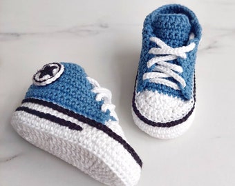 Sport Turnschuhe Baby, Häkelschuhe Baby, Schuhe Baby, Geburtsgeschenk, Babyshower, Neugeborenen Jungen Mädchen Geschenk, Häkelschühchen Baby, Socken Baby