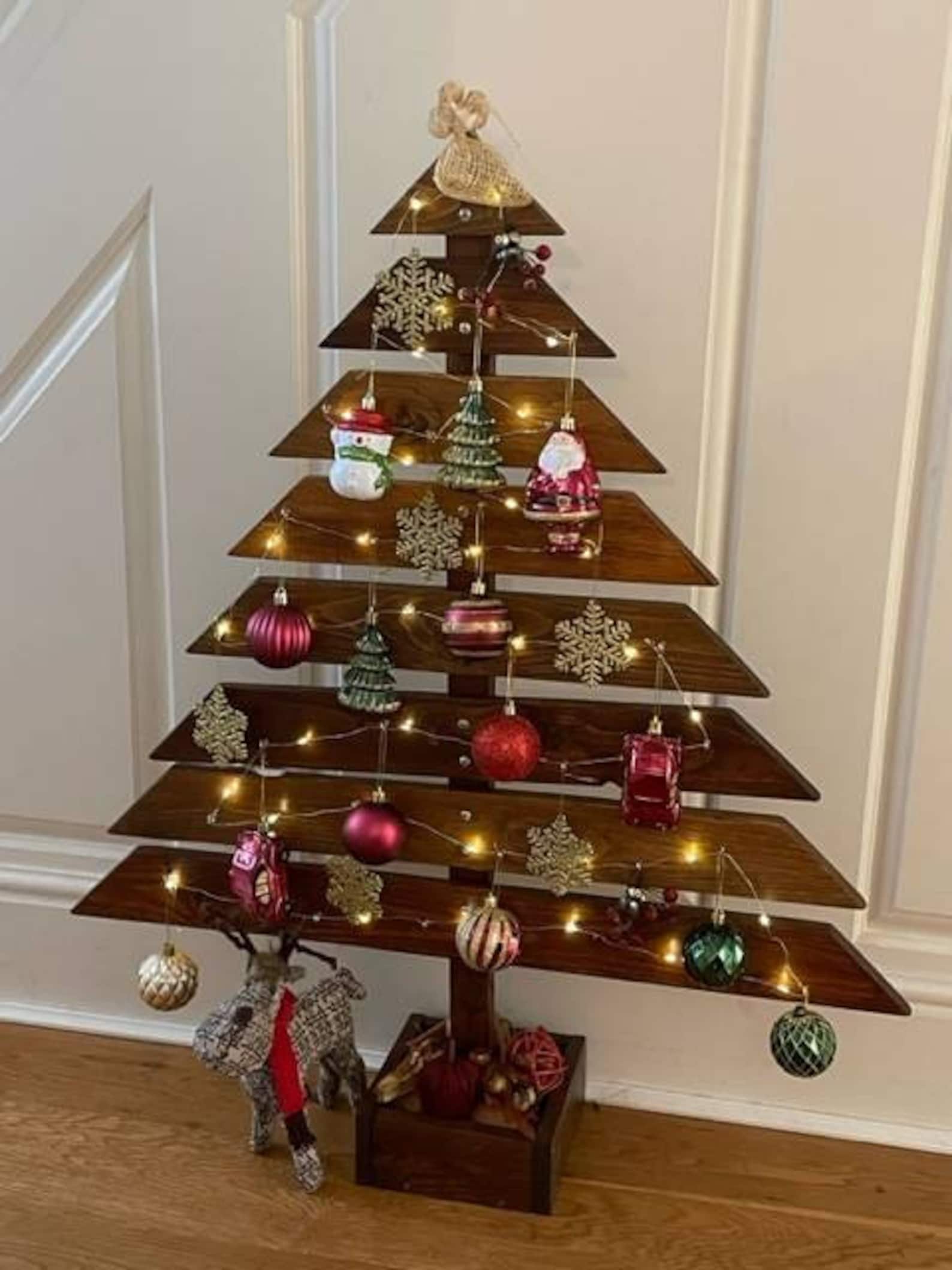 Large Wooden Christmas Tree Made From Upcycled Reclaimed Etsy UK