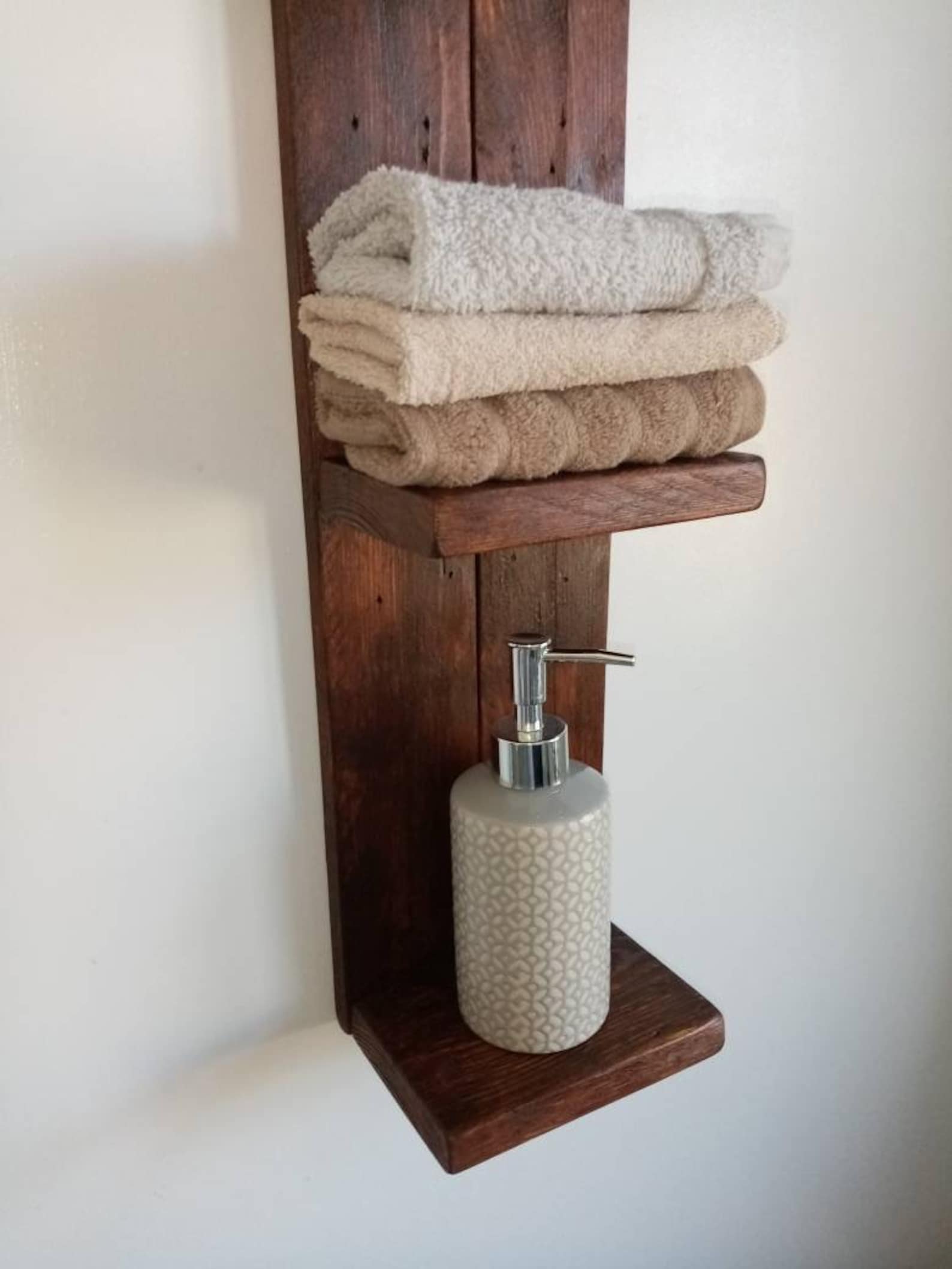 Reclaimed Wooden Shelving Unit Handcrafted From Upcycled Etsy UK