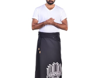 Unisex bedrukte linnen sarong