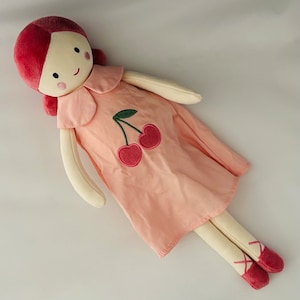 Rag doll first soft doll handmade