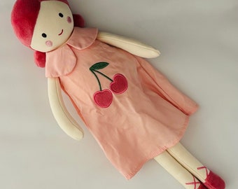 Rag doll first soft doll handmade
