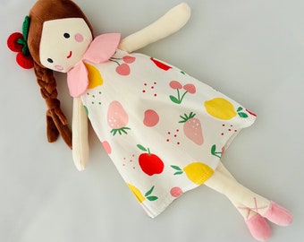 Rag doll | soft doll | first doll | baby doll | baby shower gift | girls gift |