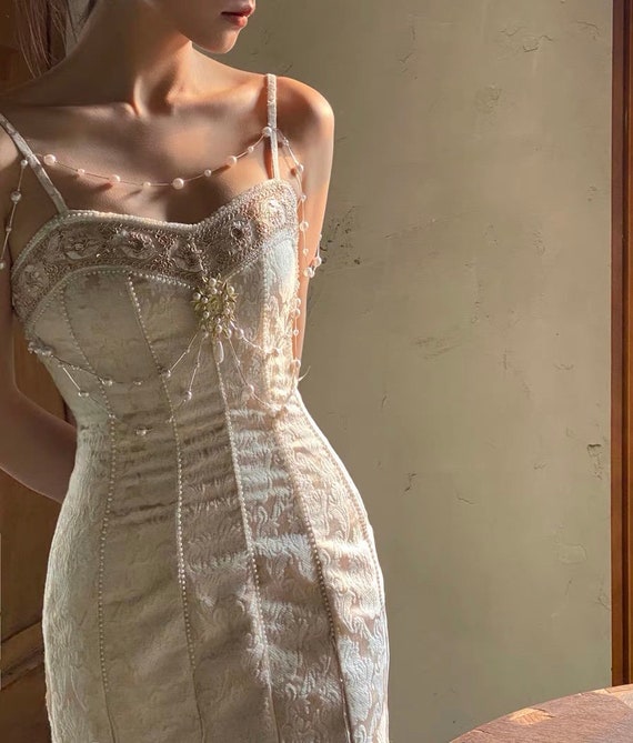 Sexy Vintage Prom Luxury Dress High Quality Vintage Wedding Dress