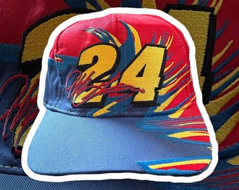Jeff Gordon Hat - Etsy