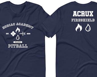 Darius Acrux Pitball Camisa Uniforme / Zodiac Academy Series por Caroline Peckham & Susanne Valenti Bookish Merch