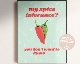 Trope Spicy Reads | Tropes z romansu książkowego – plakat cyfrowy