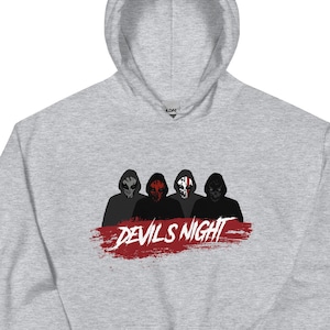 Devil&#39;s Night Hoodie | Devil&#39;s Night Series by Penelope Douglas Four Horsemen Bookish Merch