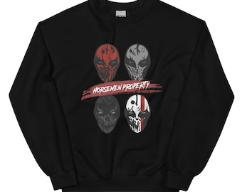 Four Horsemen Property Sweatshirt | Devil&#39;s Night Series by Penelope Douglas Bookish Merch