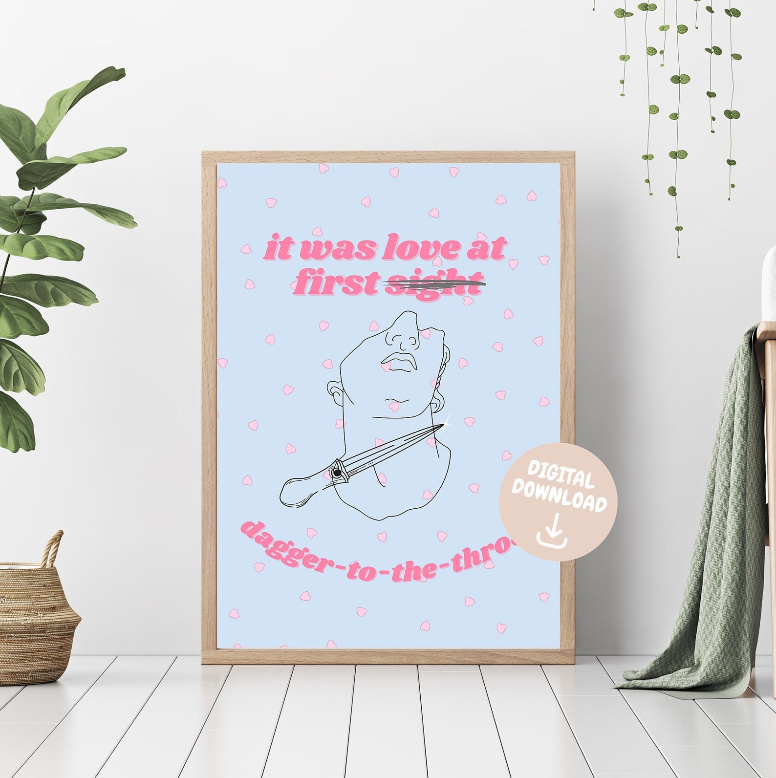 Enemies to Lovers Trope | Bookish Romance Tropes Digital Print Poster ...
