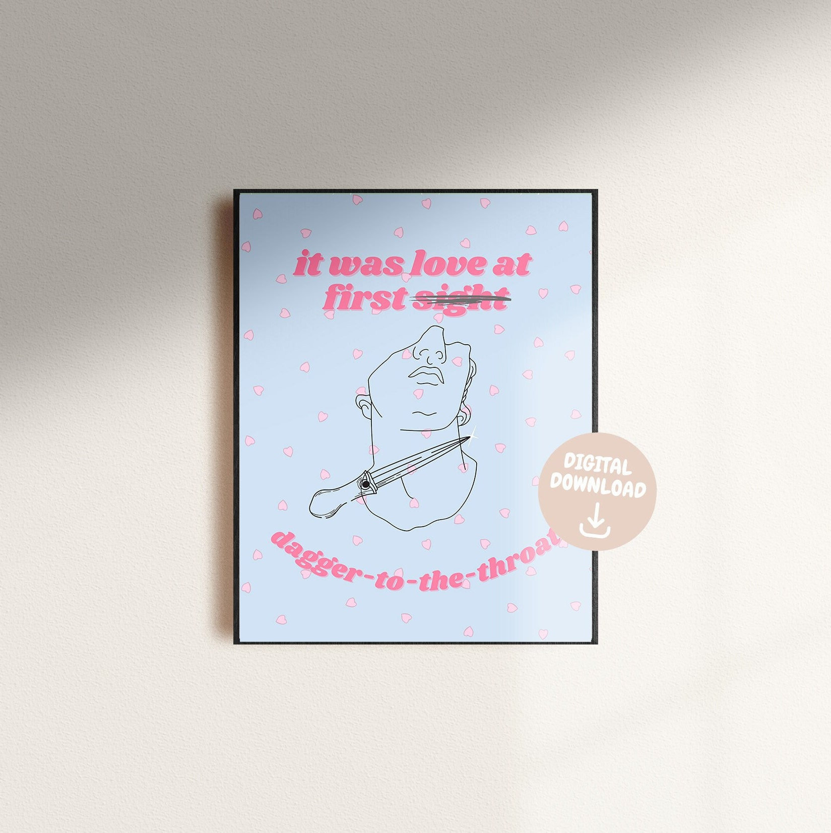 Enemies to Lovers Trope | Bookish Romance Tropes Digital Print Poster ...