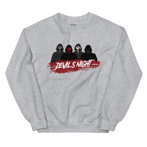 Devil&#39;s Night Sweatshirt | Devil&#39;s Night Series by Penelope Douglas Four Horsemen Bookish Merch