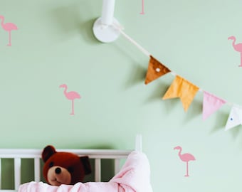 Flamingo wallsticker, decal home decoration