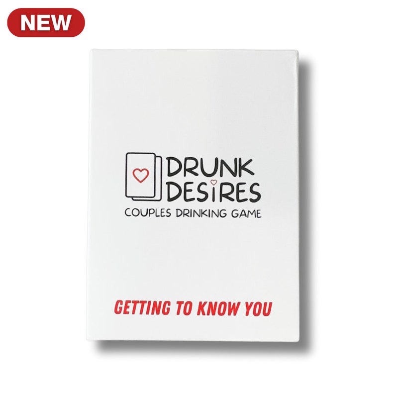 Drunk Desires Getting to Know You Card Game Valentines Day Gift Couples ...