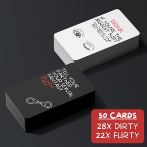 Drunk Desires Couples Drinking Card Game Valentines Day Gift image 2