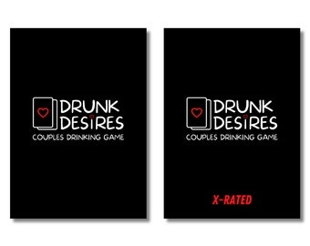 Drunk Desires Couples Drinking Card Game Valentines Day Gift Couples ...