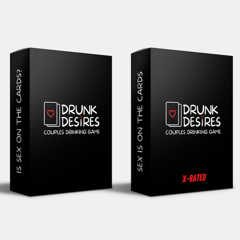 Drunk Desires Essential Bundle Couples Drinking Card Game Etsy