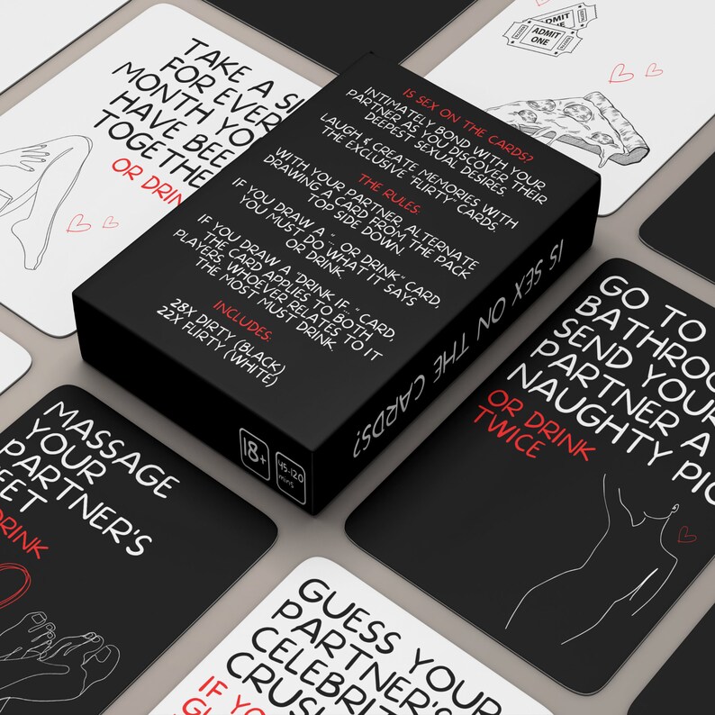 Drunk Desires Couples Drinking Card Game Sexual &amp; Intimate - Etsy