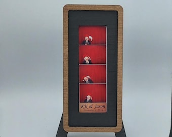 2x6 Photo Booth Strip Frame: Wedding Birthday Memory Holder