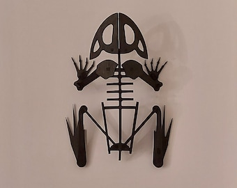 Frog Skeleton Kit Bone Frog puzzle DIY Gift