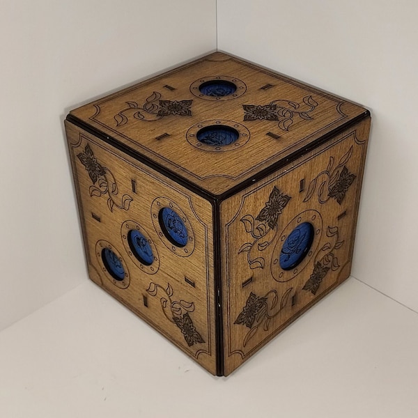 Large D6 Dice Giant 6 Sided Dice Massive Game Dice DnD Dice Skull die Cube Role Playing Skeleton Dice Wooden Dice Wood Dice Game Decor gift