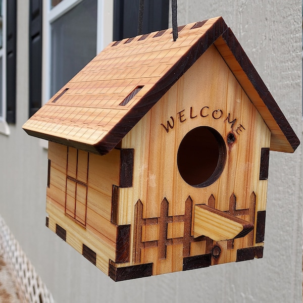 Cedar Bird house Kit