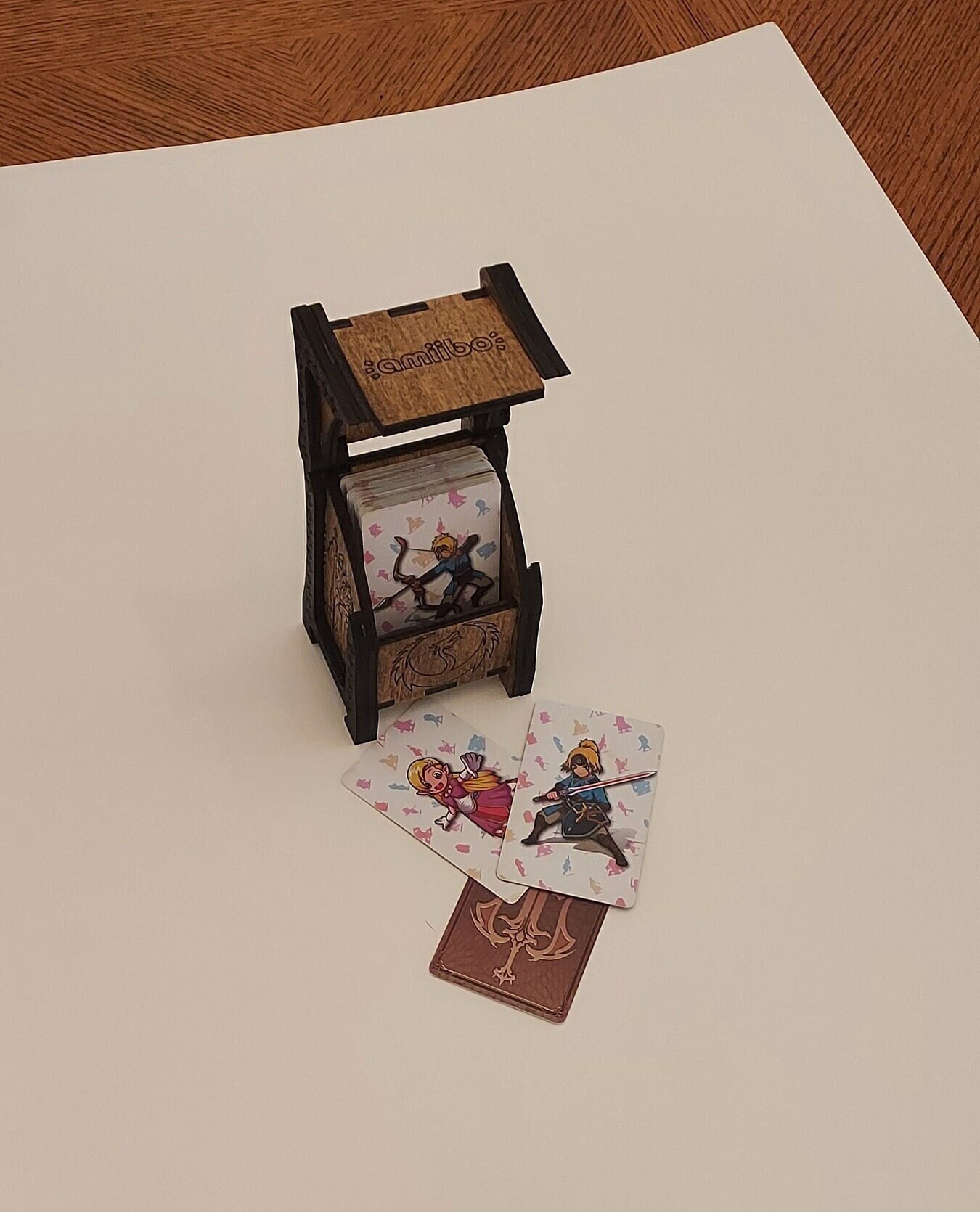 Amiibo Card Holder Nintendo Amiibo Deck Box Amiibo Storage Switch Deck