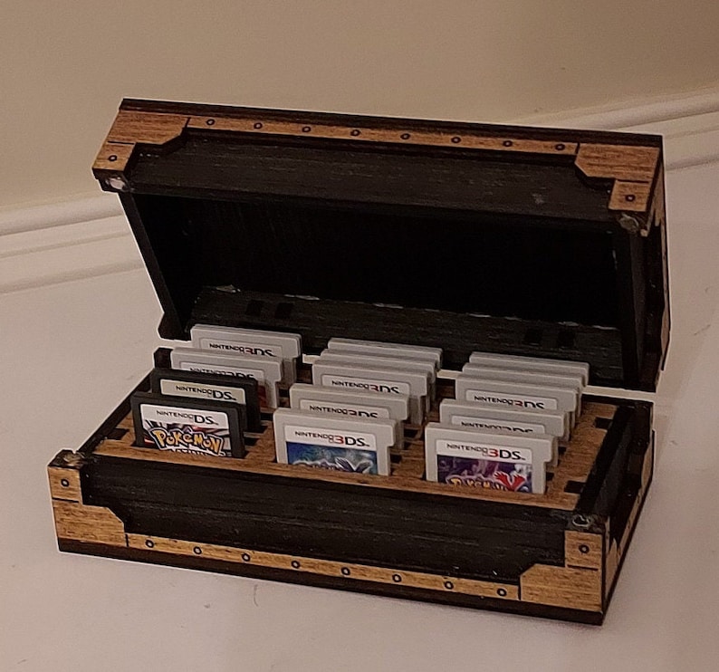 Nintendo 3DS Game Case DS Games Storage Gameboy Cartridge Holder 2ds