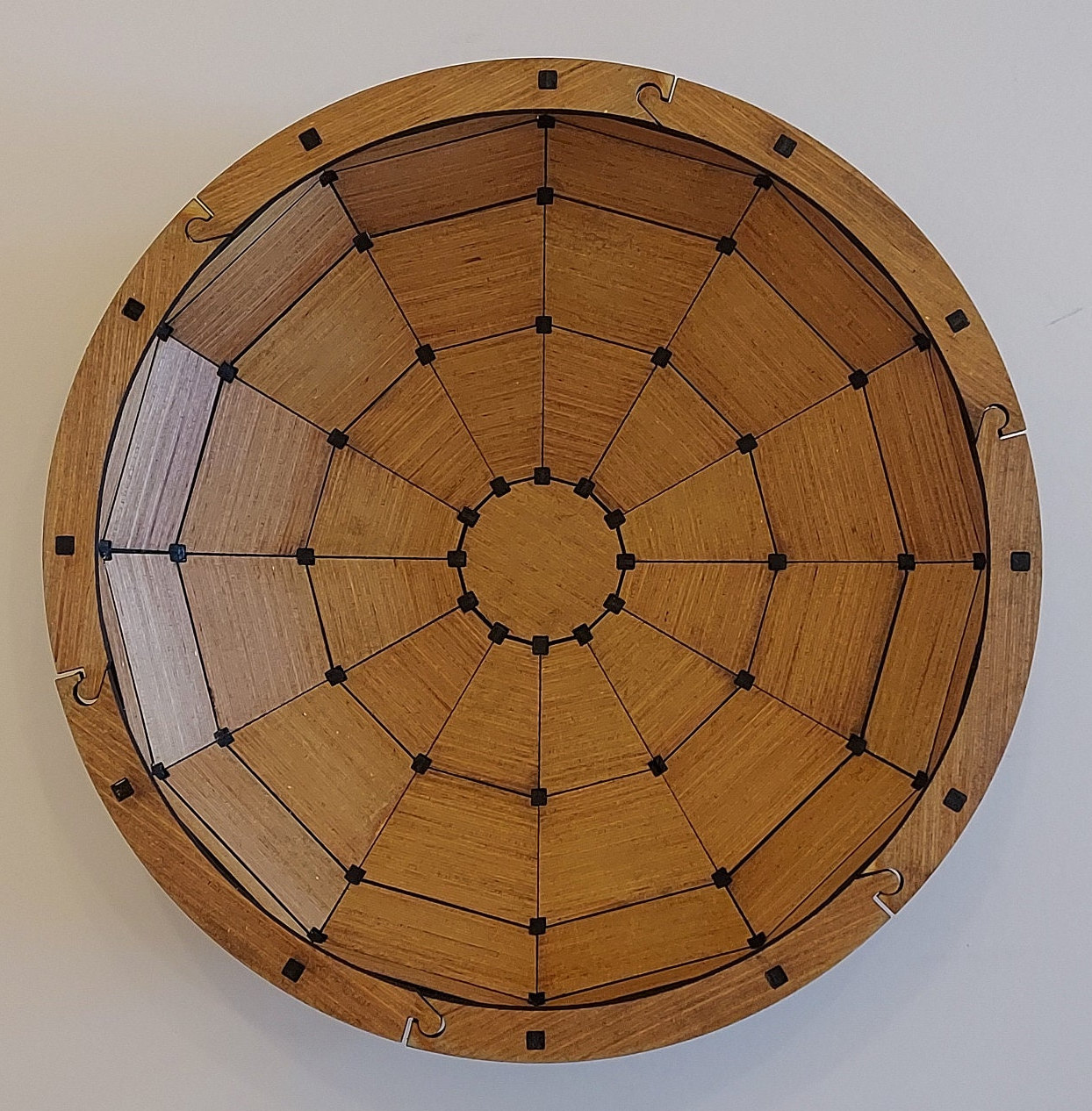 Wooden Catchall Bowl Wallet and Key Tray Unique Key Bowl Wooden Coin