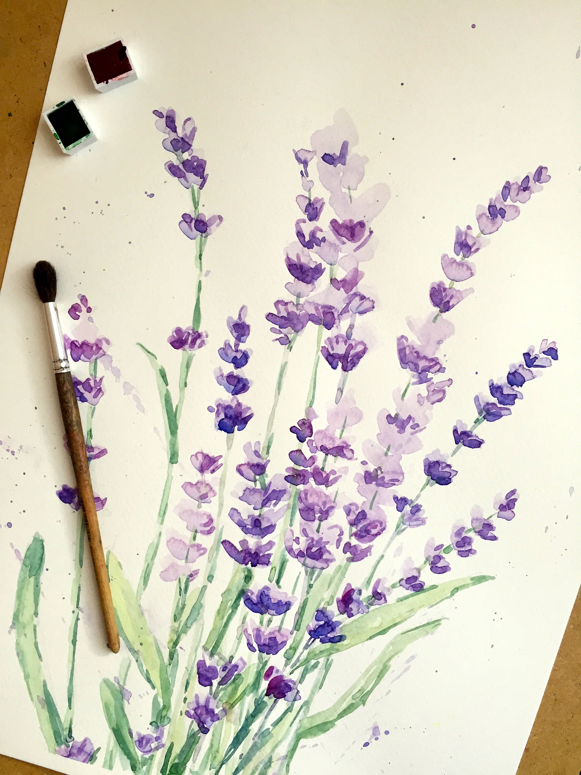 Lavender Painting