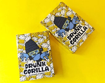 Carte da gioco Corporate Drunk Gorilla di Go Bandanas