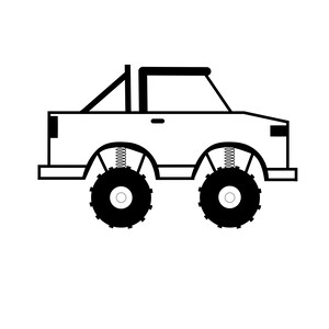 Monster Truck - Cricut - Download