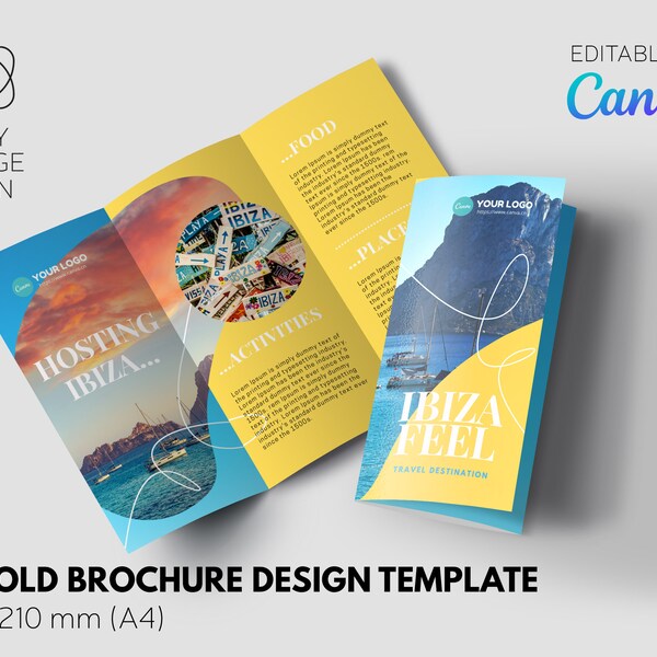 Trifold Product Brochure Template - Etsy