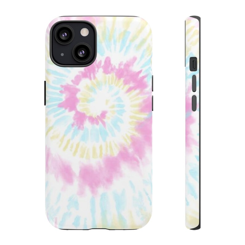 Tie Dye Phone Case, iPhone 13 12 11 Pro Max Mini Cases, Pastel Tie Dye iPhone Case, Samsung Galaxy S23 S22 S21ultra Plus Cases image 3