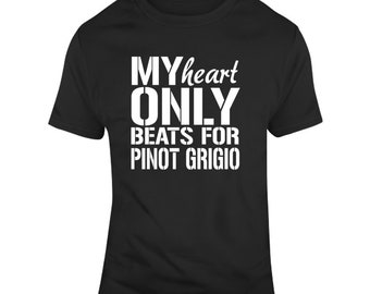 ピノ・グリージョTシャツ：ワイン好きへの面白いギフト