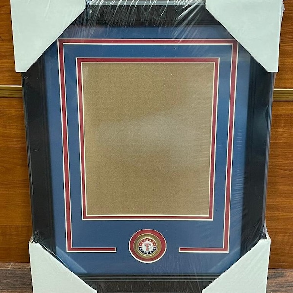 Texas Rangers Vertical Medallion Picture Frame