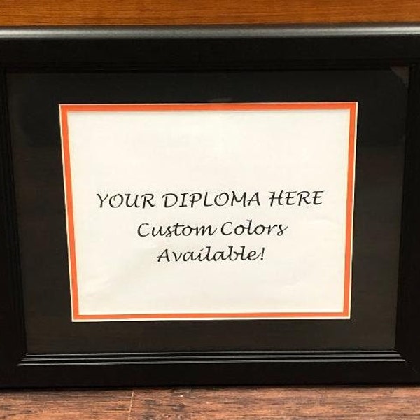 College Diploma Frame Etsy