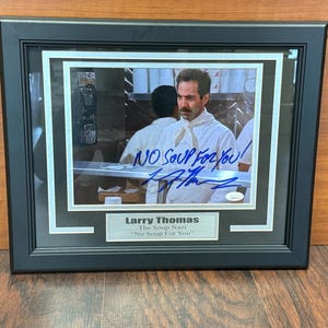 Seinfeld Soup Nazi, Larry Thomas, Autographed & Framed 8x10 Photo
