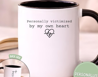 Personalized Bypass Open Heart Surgery Mug Gift, Get Well Soon, Heart Surgery Recovery Mug, Funny Heart Surgery Gift