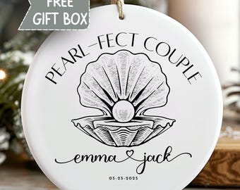 Personalized 30th Anniversary Ornament Gift, Christmas Couple Gift, Wedding Keepsake, Gift for Sister Friend Mom, Custom Wedding Anniversary