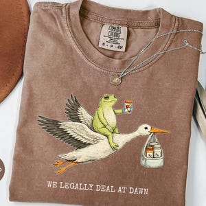 Pharmacy Comfort Color Shirt Gift, Graduation Birthday Christmas Pharmacy Tech Pharmacist, PharmD Funny Goose Frog Shirt for Pharmacist