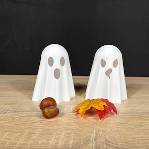 Halloween Deko Geister beleuchtet | Herbst Deko | Grusel Gespenst | Leuchtdeko | autumnal home decor
