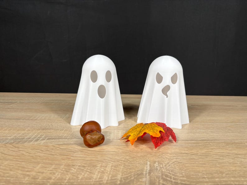 Halloween Deko Geister beleuchtet | Herbst Deko | Grusel Gespenst | Leuchtdeko | autumnal home decor