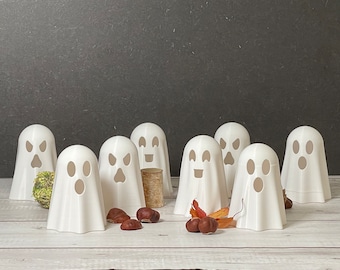 Halloween decoration ghosts illuminated | Fall decoration | horror ghost | Light decoration | autumnal home decor