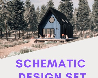 Loft Schlafzimmer Moderne Große Hütte | Holzrahmen modernes Kabinendesign | Barndominium Grundriss | moderne Kabinenarchitekturpläne | Studienset