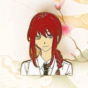 Female anime character with red flower hair clip HD wallpaper  Wallpaper  Flare